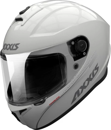 AXXIS FF112C Draken S Solid мотошлем белый