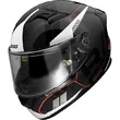 AXXIS FF103SV Racer GP SV Spike карбоновый мотошлем черный