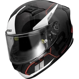 AXXIS FF103SV Racer GP SV Spike карбоновый мотошлем черный