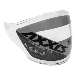 Визор AXXIS Clear Max Vision MT-V-19 прозрачный (Mirage)