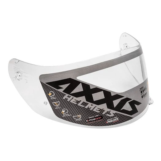 Визор AXXIS Clear Max Vision V-24 прозрачный (Gecko)