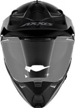 AXXIS MX803 Wolf DS Solid мотошлем дуалспорт черный матовый