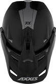AXXIS MX803 Wolf DS Solid мотошлем дуалспорт черный матовый