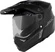 AXXIS MX803 Wolf DS Solid мотошлем дуалспорт черный матовый