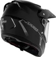 AXXIS MX803 Wolf DS Solid мотошлем дуалспорт черный матовый