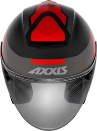 AXXIS OF504SV Mirage SV Damasko Matt Red мотошлем открытый красный матовый
