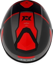 AXXIS OF504SV Mirage SV Damasko Matt Red мотошлем открытый красный матовый