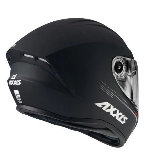AXXIS FF112C Draken S Solid мотошлем черный матовый