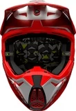 AXXIS MX803 Wolf Bandit Matt Red мотошлем кроссовый эндуро красный матовый (размер: s)