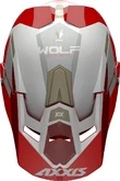 AXXIS MX803 Wolf Bandit Matt Red мотошлем кроссовый эндуро красный матовый (размер: s)