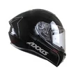 AXXIS FF112C Draken S Solid мотошлем черный (размер: s)