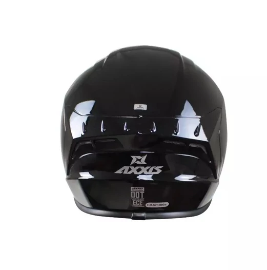 AXXIS FF112C Draken S Solid мотошлем черный (размер: s)