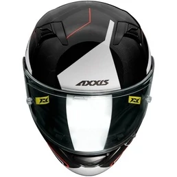 AXXIS FF103SV Racer GP SV Spike карбоновый мотошлем черный