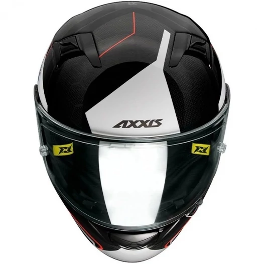 AXXIS FF103SV Racer GP SV Spike карбоновый мотошлем черный