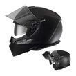 AXXIS FU403 SV Gecko SV Solid мотошлем модуляр черный матовый
