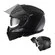 AXXIS FU403 SV Gecko SV Solid мотошлем модуляр черный матовый