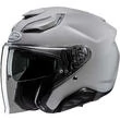 Hjc F31 Solid Nardo Gray Motorcycle Jet Мотошлем (размер: xl)