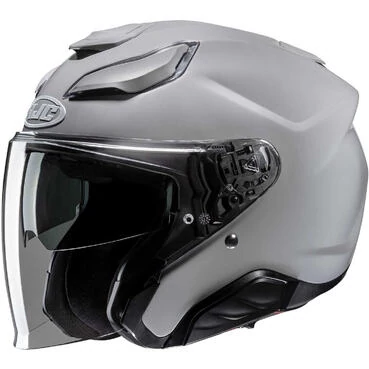 Hjc F31 Solid Nardo Gray Motorcycle Jet Мотошлем