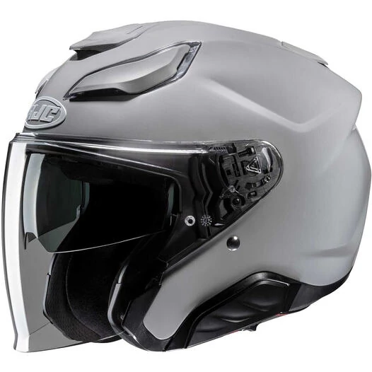 Hjc F31 Solid Nardo Gray Motorcycle Jet Мотошлем (размер: xl)