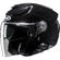 Hjc F31 Solid Black Metal Motorcycle Jet Мотошлем