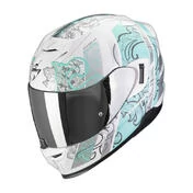 SCORPION EXO-520 EVO AIR Fasta Full Face Helmet Бело-синий