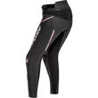Ixon Lady Leather Trousers Model Trinity Black White Fuchsia