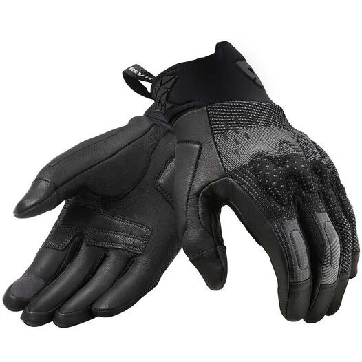 Rev'it KINETIC Summer Motorcycle мотоперчатки Black Anthracite (размер: 3xl)