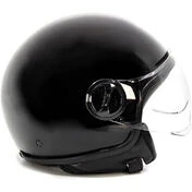 Bhr 835 Special Black Metallic Jet Motorcycle Мотошлем