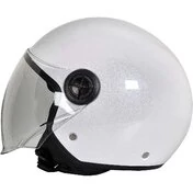Bhr 832 Minimal Glossy White Motorcycle Jet Мотошлем