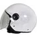 Bhr 832 Minimal Glossy White Motorcycle Jet Мотошлем