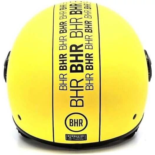 Bhr 835 Special Matt Yellow Motorcycle Jet Мотошлем