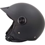Bhr 833 Peak Matt Black Motorcycle Jet Мотошлем