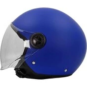 Bhr 832 Minimal Matt Blue Motorcycle Jet Мотошлем