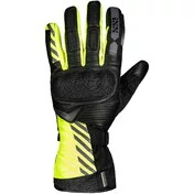 Ixs GLASGOW-ST 2.0 Leather and Fabric Motorcycle мотоперчатки Black Yellow