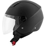 Kappa KV28S Jet Motorcycle Мотошлем Single Color Black