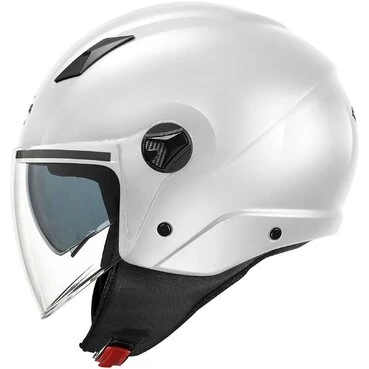 Kappa KV57 Glossy White Motorcycle Jet Мотошлем