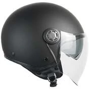 Ska-P 1SHA ZEN MONO Jet Motorcycle Мотошлем Matt Black