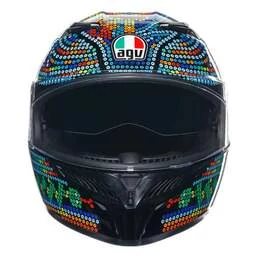 AGV K3 E2206 MPLK Full Face Helmet Rossi Winter Test 2018