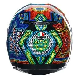 AGV K3 E2206 MPLK Full Face Helmet Rossi Winter Test 2018