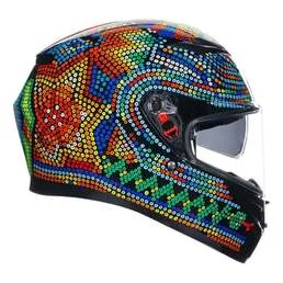 AGV K3 E2206 MPLK Full Face Helmet Rossi Winter Test 2018