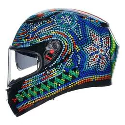 AGV K3 E2206 MPLK Full Face Helmet Rossi Winter Test 2018
