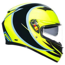 AGV K3 E2206 MPLK Full Face Helmet Rossi Wt Phillip Island 2005