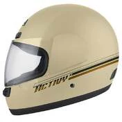 NZI Activy 3 Full Face Helmet Glossy Biband Cream / Gold