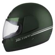 NZI Activy 3 Full Face Helmet Matt Biband Green / White