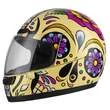 NZI Activy 3 Full Face Helmet Glossy Mexican Skulls (размер: 2xs)