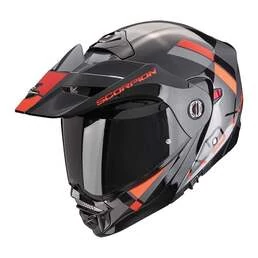 SCORPION ADX-2 Galane Modular Helmet Silver / Black / Red