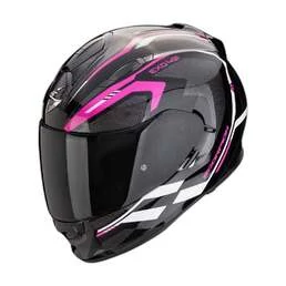 SCORPION EXO-491 Kripta Full Face Helmet black / pink / white (размер: 2xs)