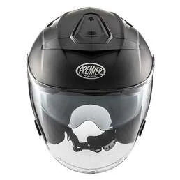 PREMIER HELMETS 23 JT5 U9BM Pinlock Prepared Open Face Helmet Черный
