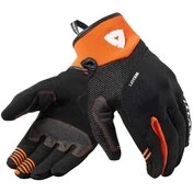 Rev'it ENDO Black Orange Fabric Motorcycle мотоперчатки