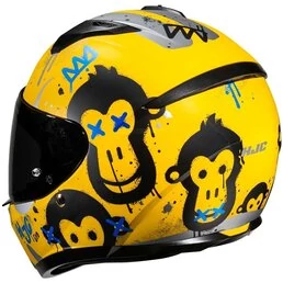 Hjc C10 GETI MC3SF Full Face Child Motorcycle Мотошлем Matt Yellow